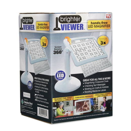 As Seen On TV Brighter Viewer Handsfree LED Magnifier