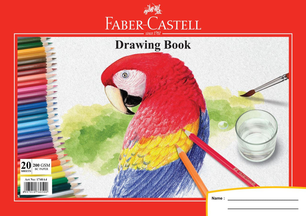 FABER-CASTELL DRAWING BOOK 20 SHEETS