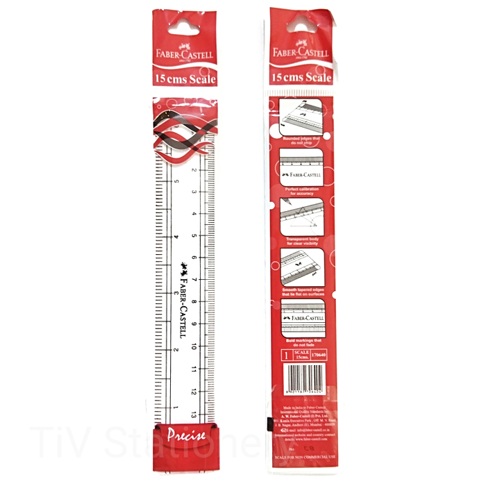 FABER-CASTELL 15cm SCALE/ RULER