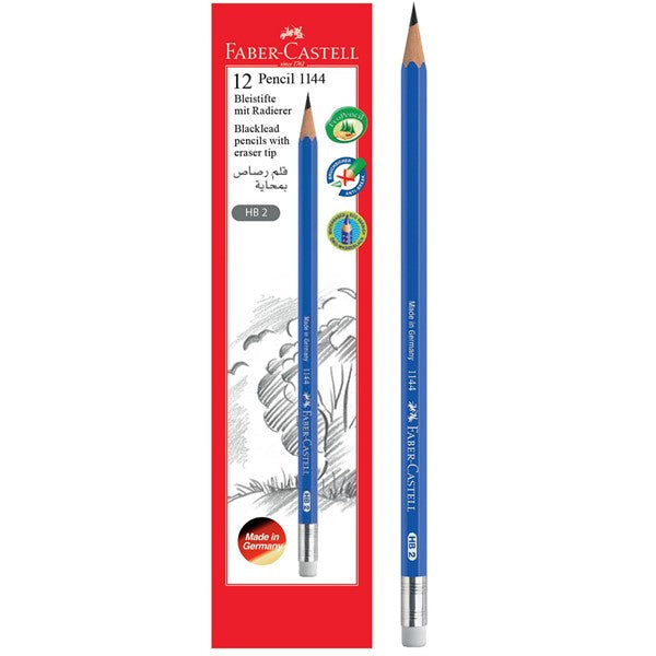 FABER-CASTELL 12 PENCIL ,HB 2