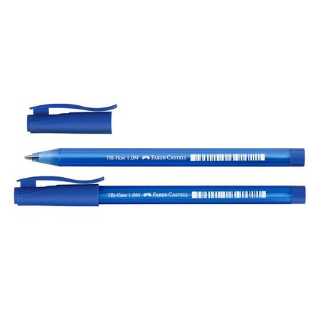 FABER-CASTELL 10pcs TRI-FLOW 1.0m -  BLUE