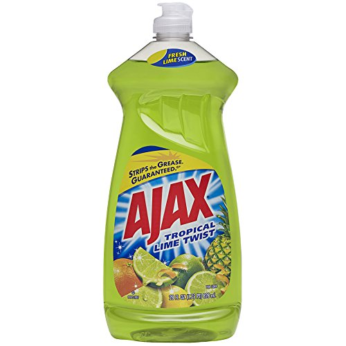 AJAX BLEACH DISH LIQUID  CITRUS LIME TWIST, 828ml