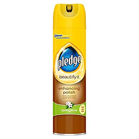 PLEDGE FURNITURE POLISH WOOD SPRINGTIME 250ML