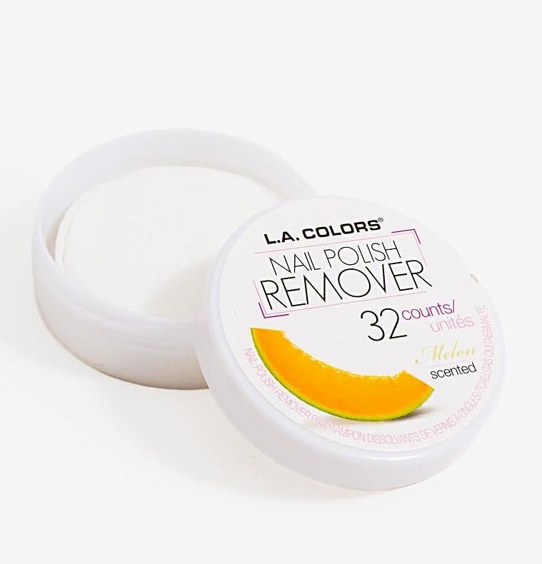 L.A. COLORS NAIL POLISH REMOVER MELON SCENTED