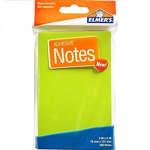 ELMER'S ADHESIVE 100 Sheets NOTES 3" X 5"