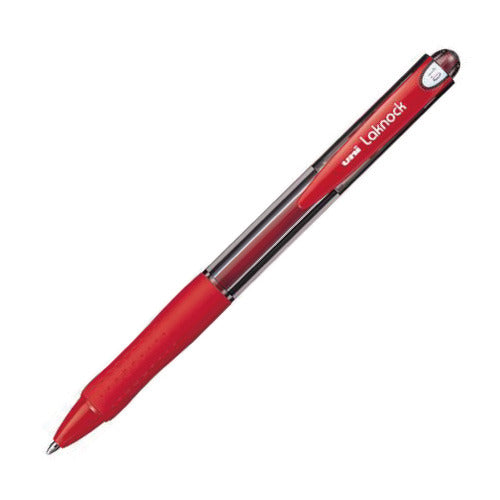 UNI BALL LAKNOCK BAll Point  PEN 1.0mm  RED