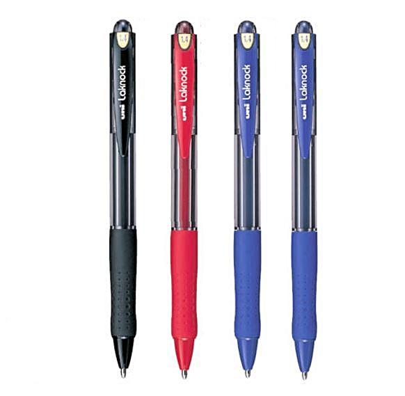 UNI BALL LAKNOCK Ball Point  1.4m - 4 pens set