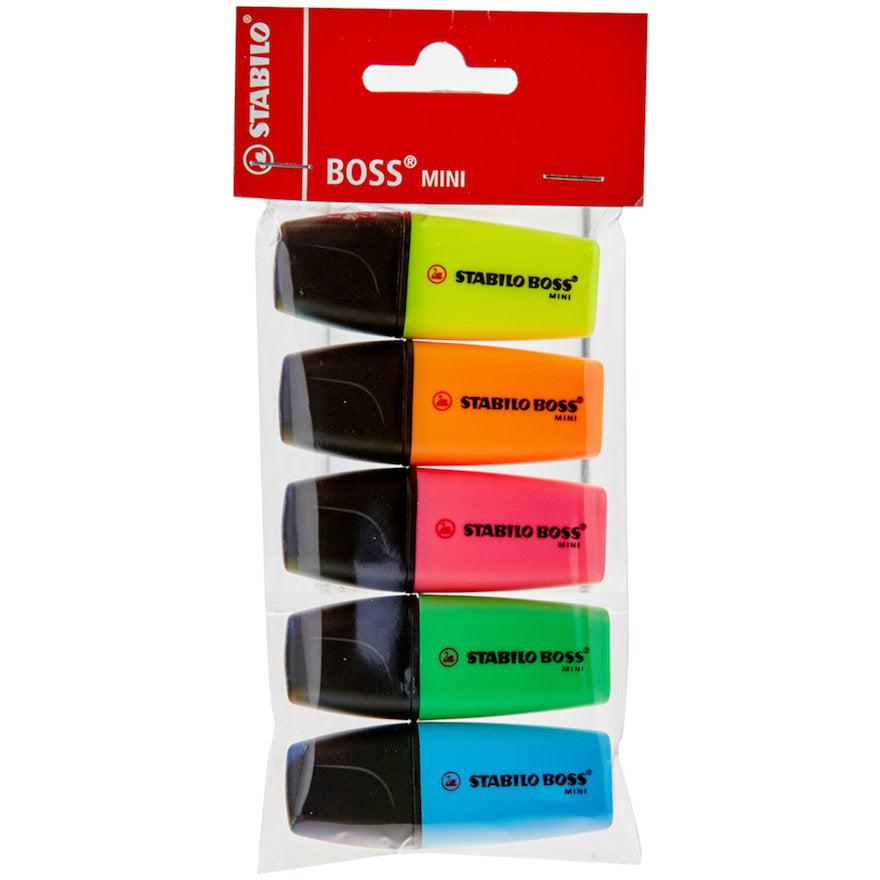 Highlighter STABILO BOSS ORIGINAL Assorted Pack Sizes and Colours