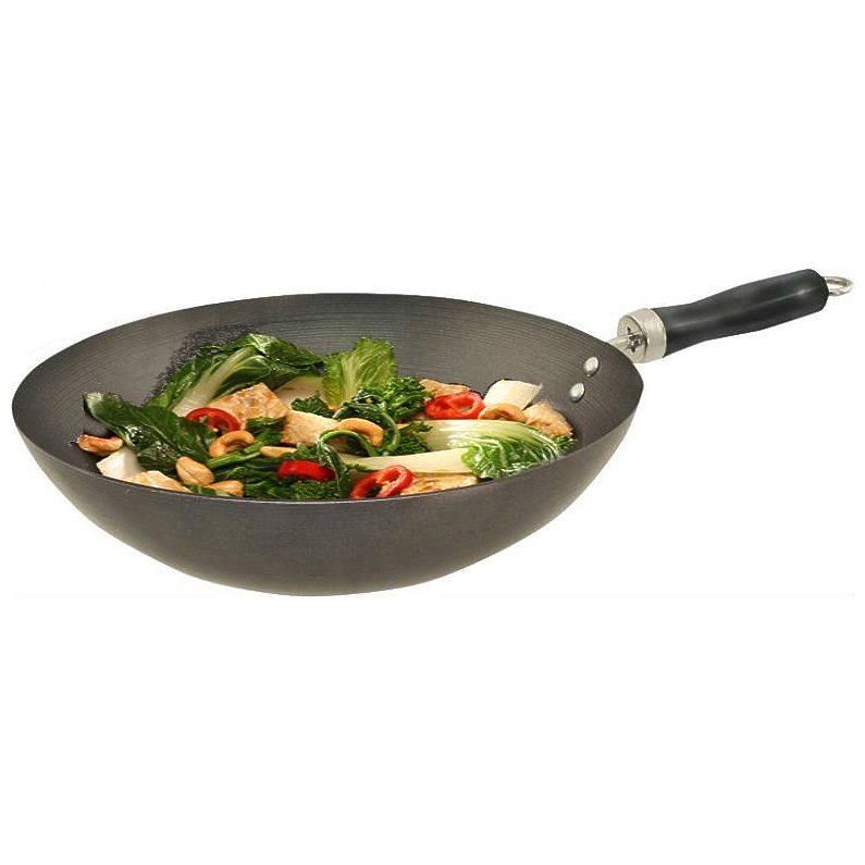 EURO-HOME NON STICK WOK 6.5 QUARTS/ 6L