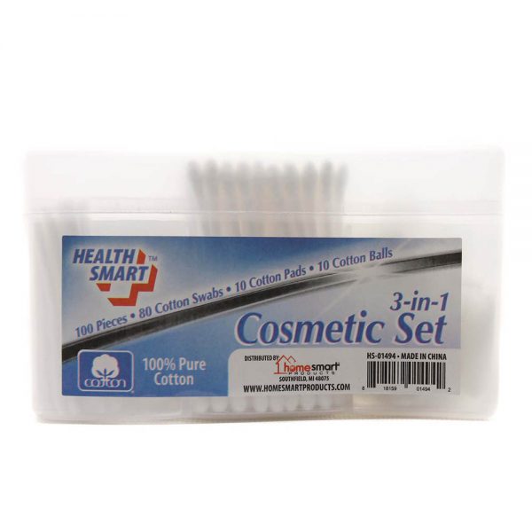 Cotton Cosmetic Set 3 in 1