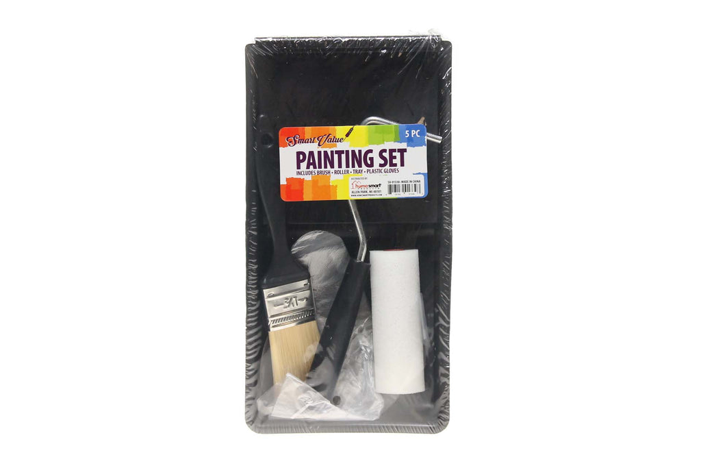 SMART VALUE PAINTING BRUSH SET, 5pcs