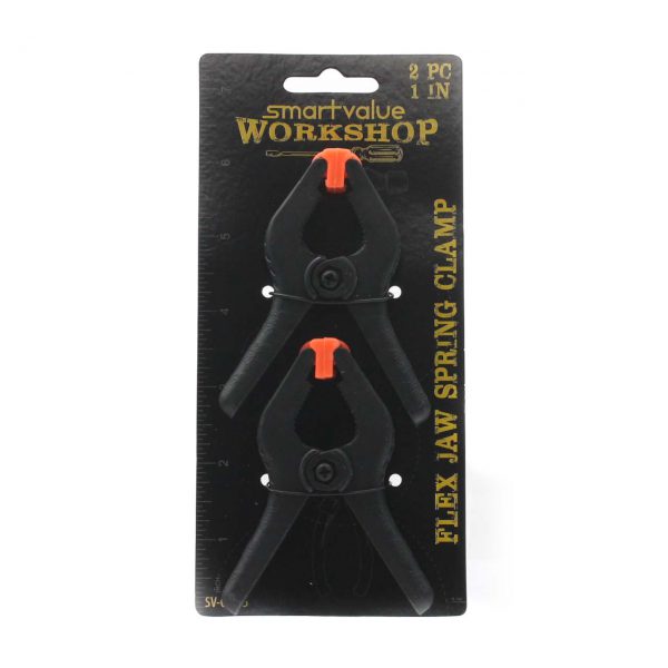 SMART VALUE FLEX JAW SPRING CLAMP 2 PCS / 5cm
