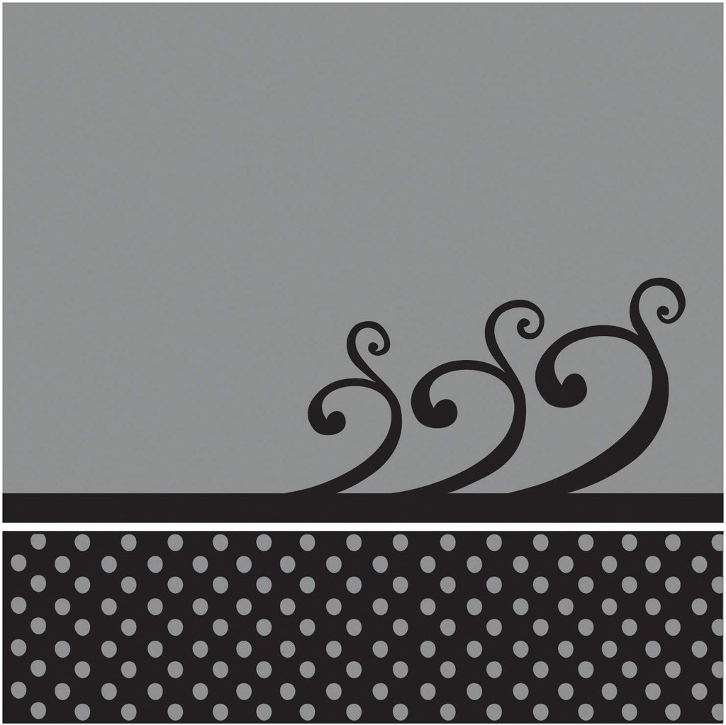 Chic Cake Beverage Napkins, 16pcs