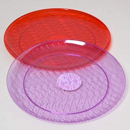 SERVING TRAY OVAL PLASTIC ROUND, 35cm, price for 1