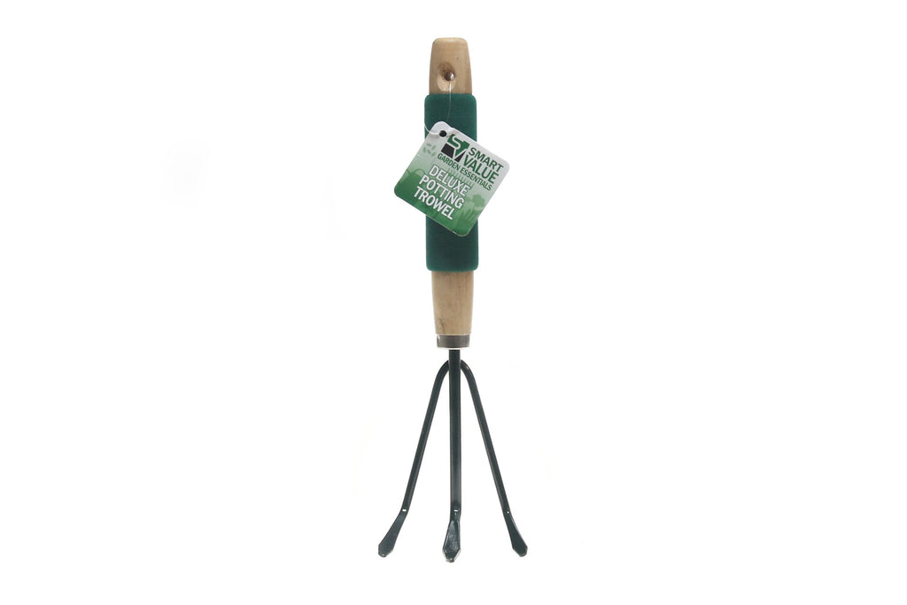 SMART VALUE GARDEN POTTING RAKE/TROWEL  DELUXE