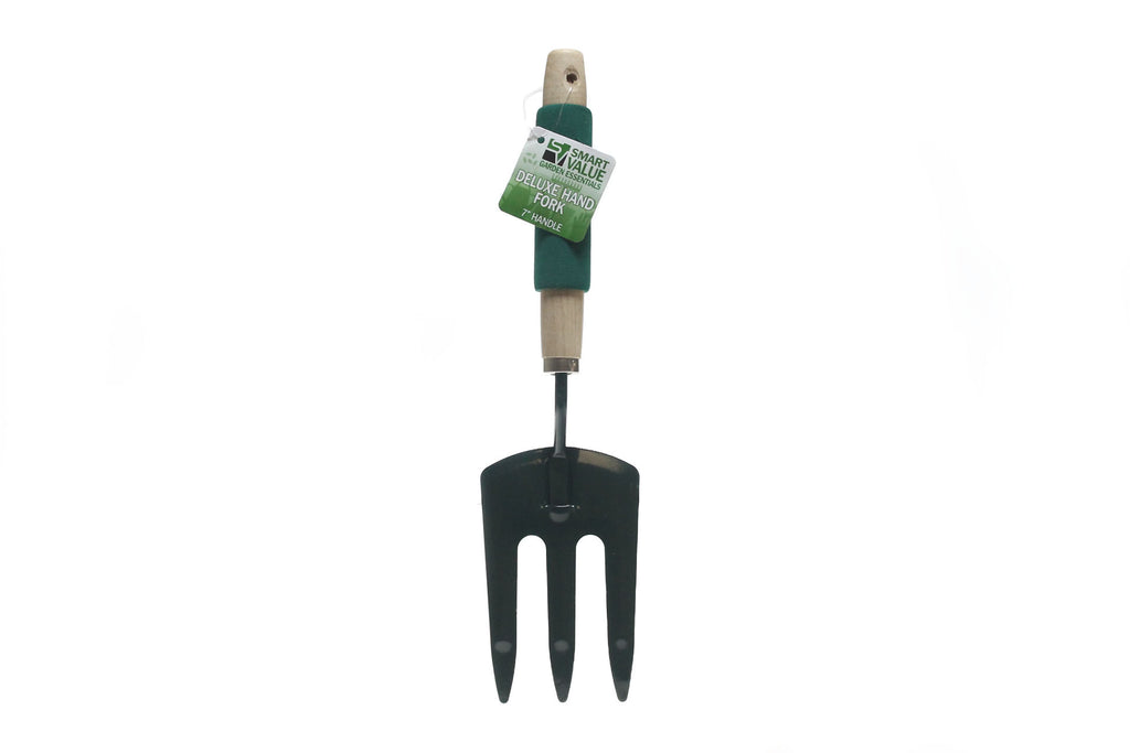 SMART VALUE GARDEN HAND FORK DELUXE 17cm