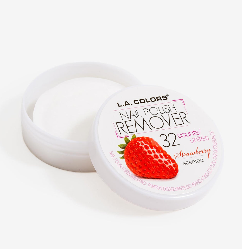 L.A. COLORS NAIL POLISH REMOVER STRAWBERRY SCENTED