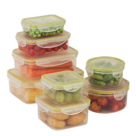 HONEY-CAN-DO SNAP FOOD CONTAINERS 8+ covers  SET