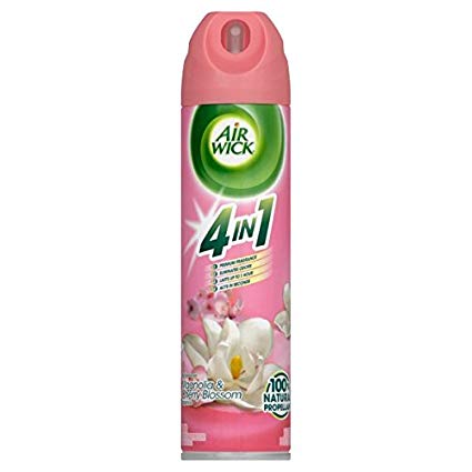 AIR WICK 4 IN 1 AIR FRESHENER MAGNOLIA & CHERRY BLOSSOM 235ml