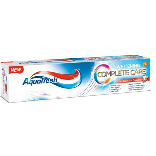 AQUAFRESH COMPLETE CARE WHITENING TOOTHPASTE 100ml