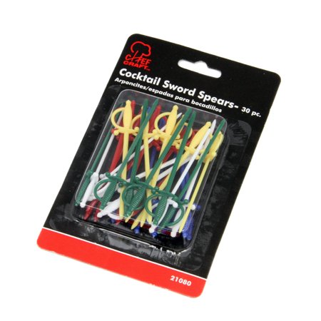 CHEF CRAFT COCKTAIL SWORD SPEARS - 30pcs