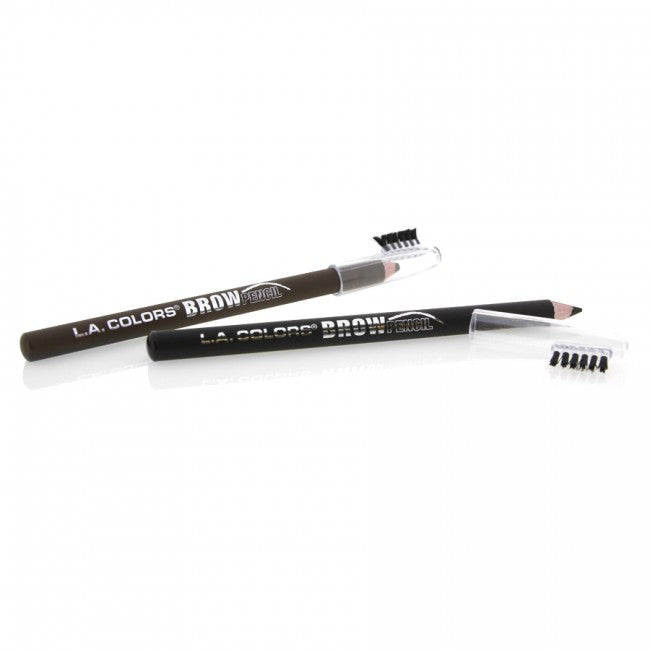 L.A. COLORS BROW PENCIL WITH BRUSH -Medium-CP672