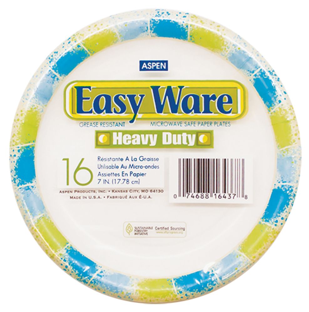 EASY WARE PAPER PLATES MICROWAVE 16pcs