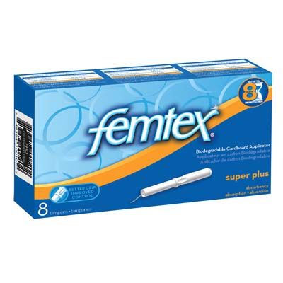 FEMTEX TAMPONS SUPER PLUS 8PK