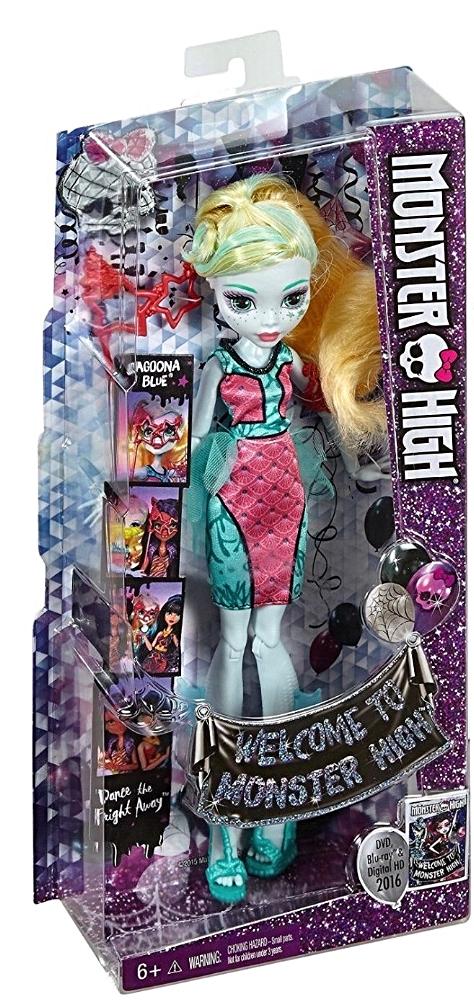 MONSTER HIGH WELCOME TO MONSTER HIGH LAGOONA BLUE DOLL