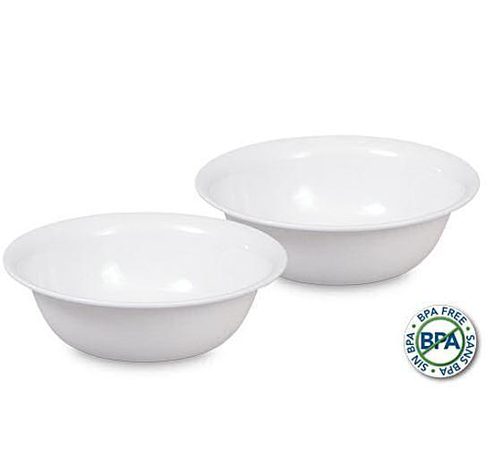 STERILITE  Set of Two 49 Ounce Bowls, 22.2cm x 7.6cm