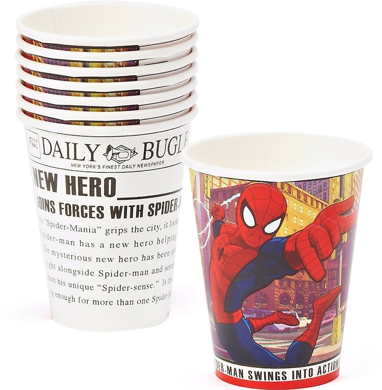 Spiderman Dream Party 266ml Hot/Cold Paper Cups (8ct)