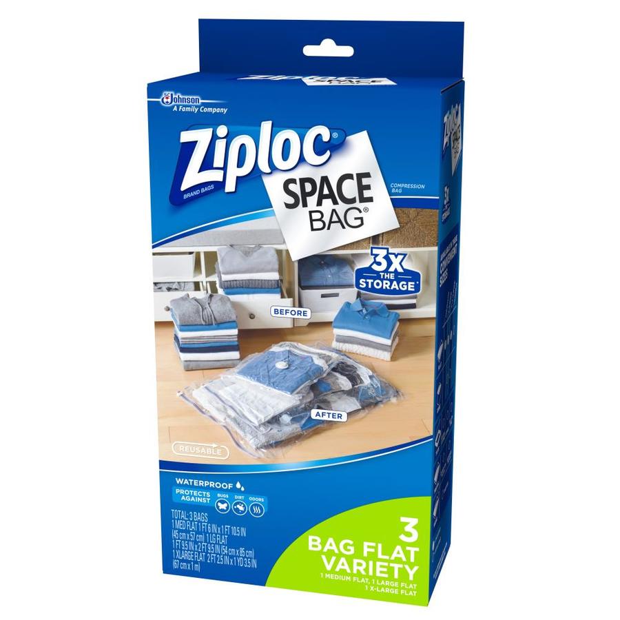 ZIPLOC 3 PIECE ORIGINAL SPACE BAG