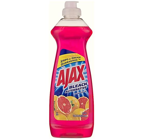 Ajax Triple Action Liquid Dish Soap, GRAPEFRUIT   372ml