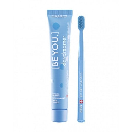 Curaprox - Be You - Whitening Toothpaste with Brush ,Blue