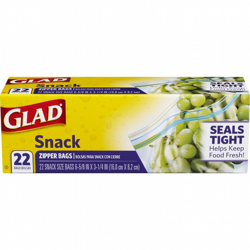 Glad Snack & Food Storage Seal Tight bags, 22ct