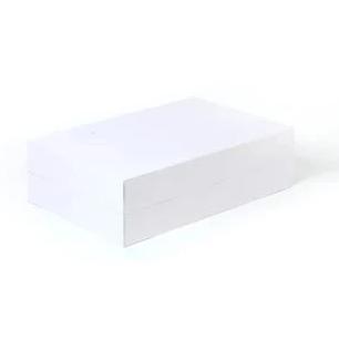 Large  Embossed White Boxes, 2Pk