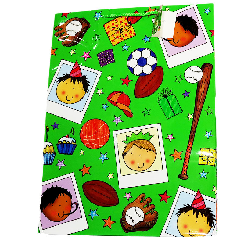 BirthDay or Gift Bag, Boys Sport