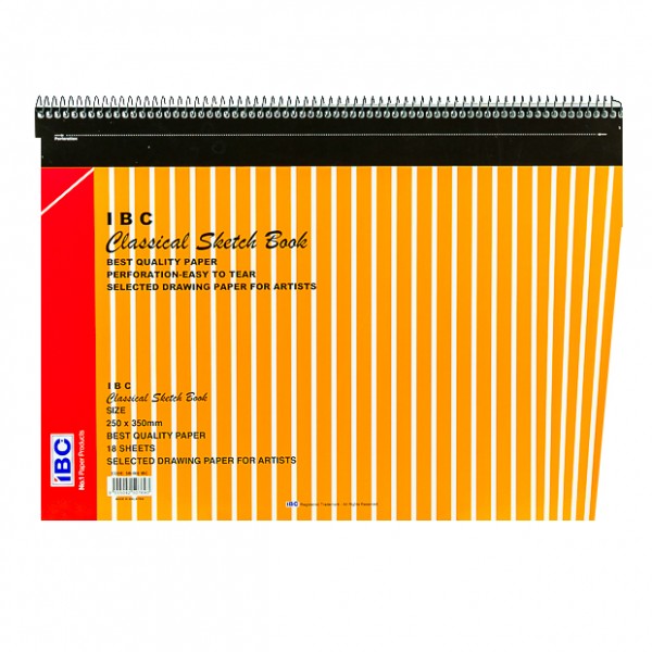 IBC CLASSICAL SKETCH BOOK 250 X 350mm