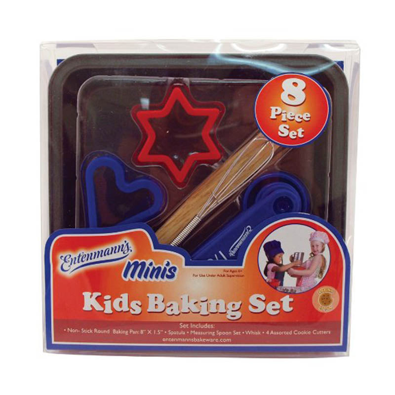 ENTEMANN'S MINIS 8pcs KIDS BAKING SET