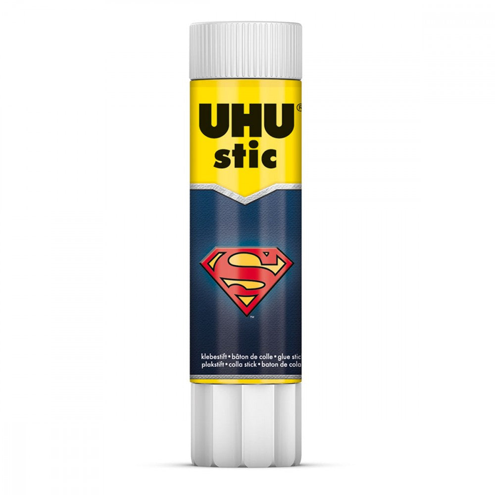 UHU STIC 8.2G -mini-  SUPERMAN -  LIMITED EDITION - JUSTICE LEAGUE
