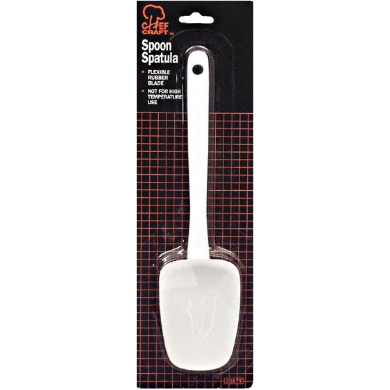 CHEF CRAFT WHITE SPOON SPATULA