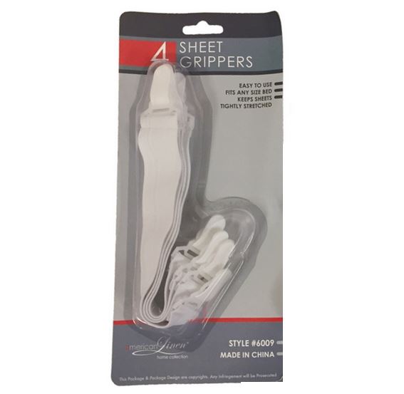 Sheet Grippers, 4 pack