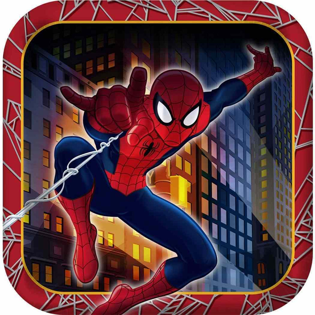 Spiderman Dream Party Paper Plates 17.5cm (8ct)