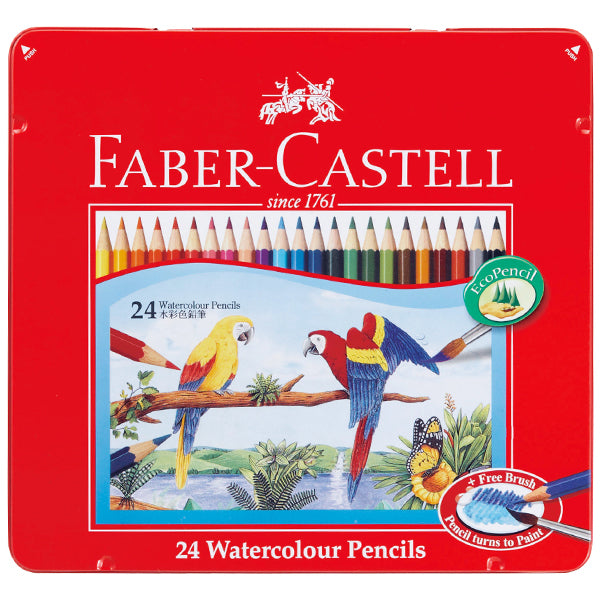 FABER-CASTELL 24 WATER COLOR PENCILS