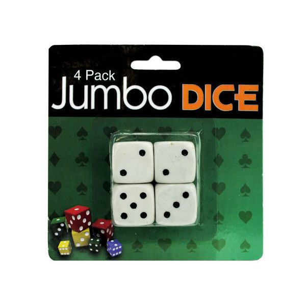 Toys 4 PACK JUMBO DICE